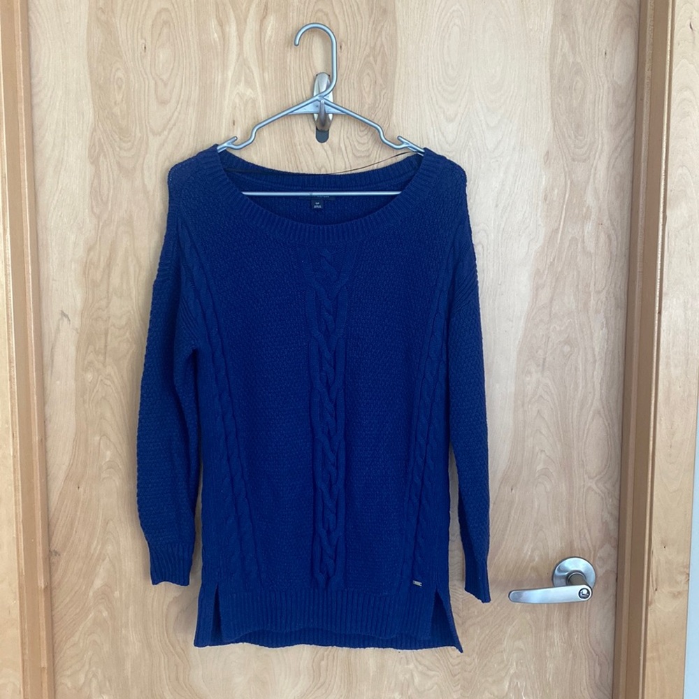 Tommy Hilfiger Womens Cableknit Sweater